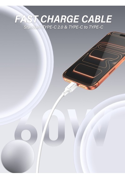 Ven-dens Vd-dc21cl Premium Type-c To Lightning Şarj Ve Data Kablosu