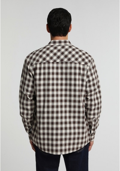 Colin's Colins Regular Fit Shirt Neck Kareli Erkek Kahverengi Uzun Kol Gömlek Cl1080596 Q1.v1 Brw Colin's Colins Regular Fit Shirt Neck Kareli Erkek Kahverengi Uzun Kol Gömlek Cl1080596 Q1.v1 Brw