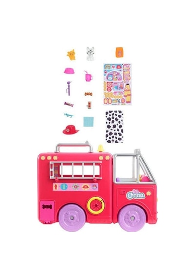 Barbie Chelsea Itfaiye Aracı Hck73