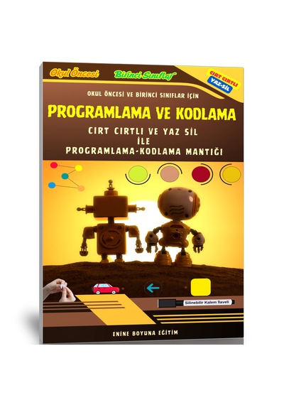 Çocuklar İçin Cırt Cırtlı Programlama Ve Kodlama Seti