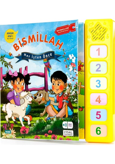 Konuşan Kitap - Bismillah Her Işten Önce Çocuk Dini Eğitim Seti