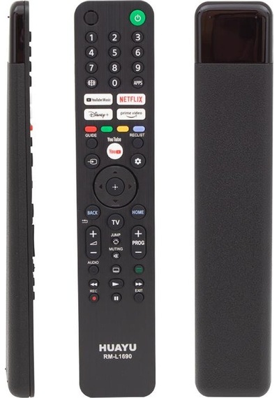 Huayu Rm-l1690 Sony Netflix-youtube-prime Video-disney+ Tuşlu Led Tv Kumanda
