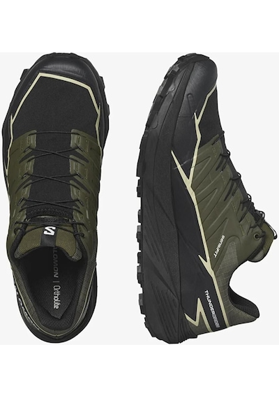 Salomon Thundercross Gtx Su Geçirmez Outdoor Spor Ayakkabı Vol473834 Haki - Siyah