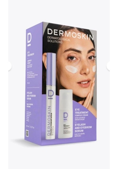 Dermoskin Kaş Ve Kirpik Serumu + Göz Çevresi Bakım Kremi