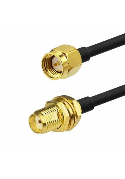 10 Metre Wireless Wifi Uzatıcı Uzatma Rg174 Kablo Sma Dişi - Erkek
