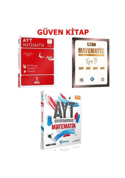 Barış Çelenk Eyüp B Toprak Yayınları Ayt Matematik Soru Bankası Seti