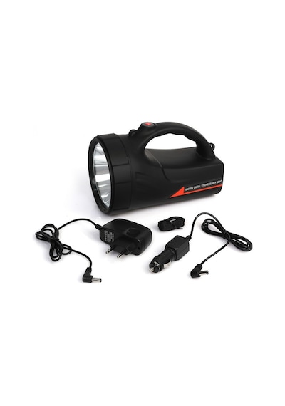 Watton Wt-240 Şarjlı Güvenlik Avcı Feneri Watton Wt-240 Siyah