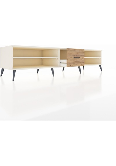 Kronos Tv Ünitesi 2 Raflı Tek Çekmeceli 220x59x51 Aytaşı-aytaşı/çam Aytası/atlas Çam - Aytası Kronos Tv Ünitesi 2 Raflı Tek Çekmeceli 220x59x51 Aytaşı-aytaşı/çam Aytası/atlas Çam - Aytası