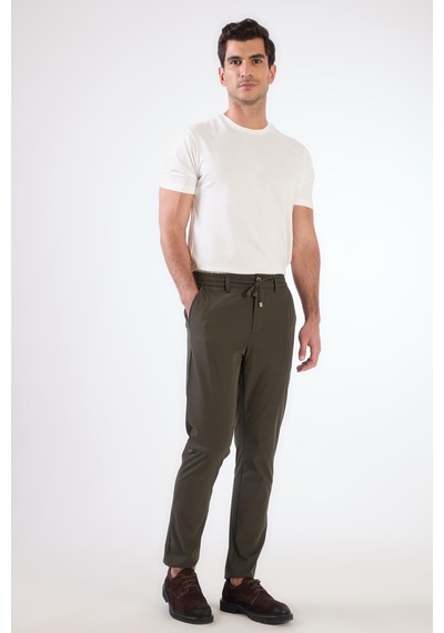 Dufy Jogger Pantolon Haki
