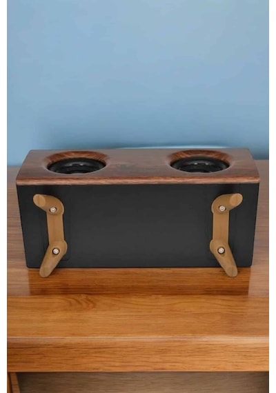 Bluetooth - 732 - Hoparlör Ahşap Kla Retro Gramofon Bluetooth - Csmo-tex - Müzik Kutusu