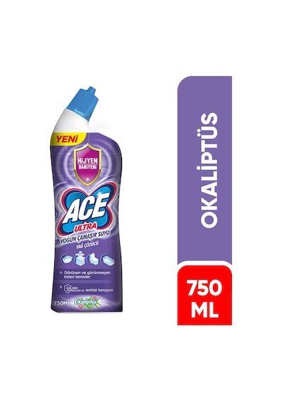 ACE Ultra Yoğun Kıvamlı Çamaşır Suyu Okaliptus 750 ML