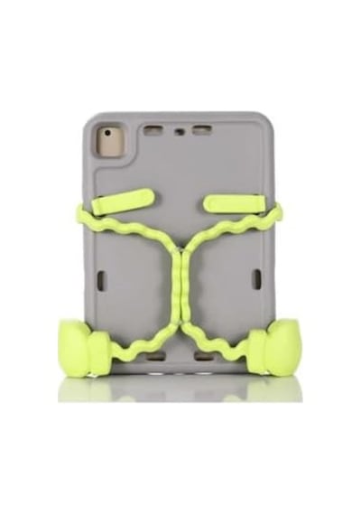- İpad İle Uyumlu 9.7 2017 5.nesil Eva Boxer Tablet Silikon - Gri 4