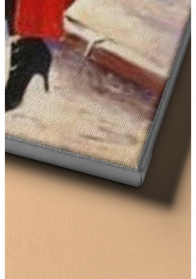 Webstyle Sayılarla Boyama Seti Kasnaklı Kırımızılı Maskülen 60 X 75 Cm