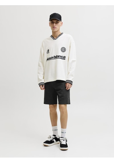 Jack & Jones Erkek Ip Ile Baglamali Lastikli Bel Sort- Gordon - 12288632 Siyah