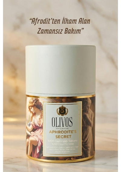 Olivos Aphrodite S Secret El Yapımı %100 Zeytinyağlı Katı Sabun Premium Tasarım Kutu 2 100 G Çiçek