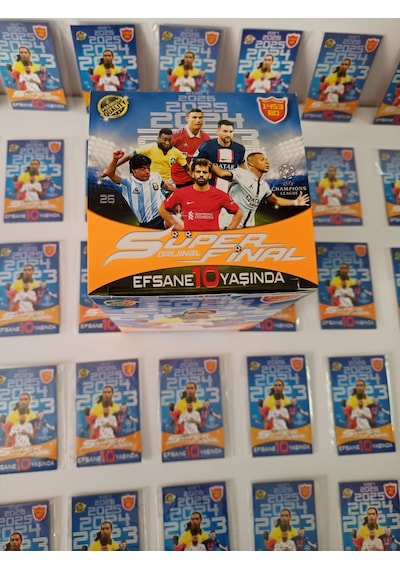 SÜPER FİNAL 2023 FUTBOLCU KARTLARI 200 POŞET 400 KART