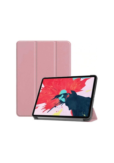 Lexroo Apple Uyumlu iPad Pro 11 2020 2.nesil Smart Cover Standlı 1-1 Kılıf - Rose Gold