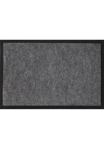 Ps019a Gri Kaymaz Taban Nem Alıcı Toz Alıcı Kapı Önü Paspası Uv Dayanıklı 40x60 Cm