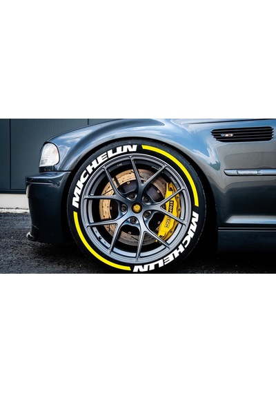 Motorsiklet 8X Ince Yanak Lastik Her Lastiğe Uyumlu Sticker (524845027)