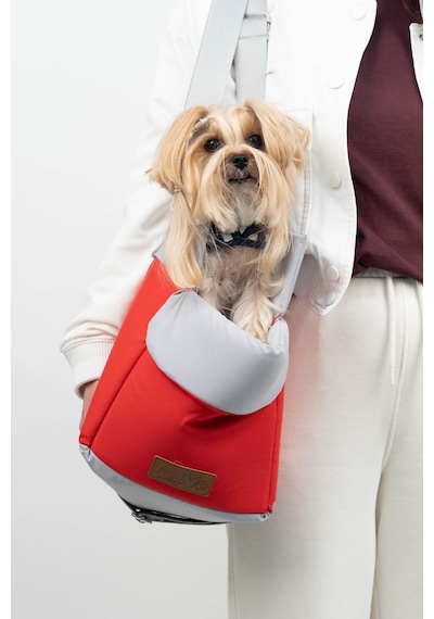 Reyo Max Design Kedi Köpek Taşıma Çantası Kırmızı Seyahat İçin Hafif Ve Hava Alabilen Evcil Hayvan Çantası