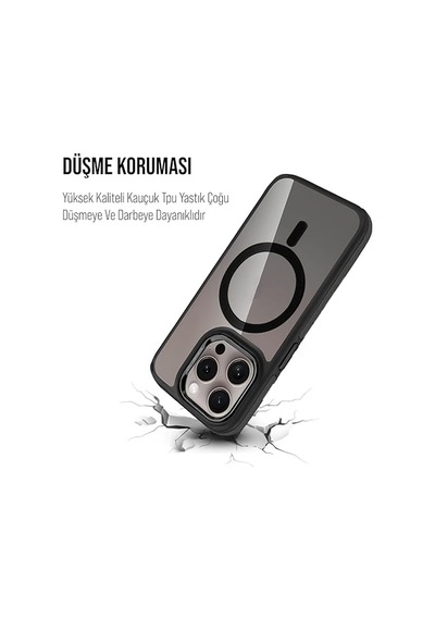 İphone Magsafe İle Uyumlu Askeri Sınıfta Koruma Sararma Önleyici Çizilmeye Dirençli Sırt Manyetik Telefon Kılıf Genel İphone Magsafe İle Uyumlu Askeri Sınıfta Koruma Sararma Önleyici Çizilmeye Dirençli Sırt Manyetik Telefon Kılıf Genel