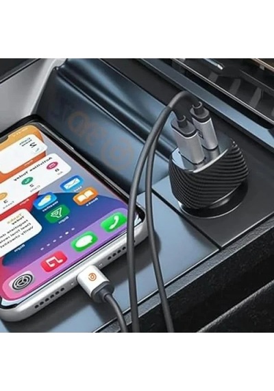 Hızlı Araç Şarj Cihazı 38w Usb Ve Pd Girişli