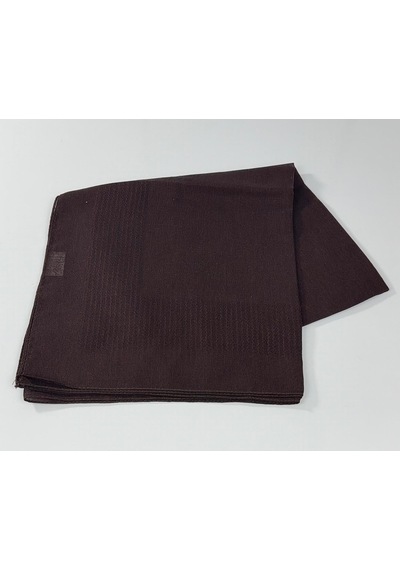 Miray Pano Pamuk Eşarp - 95 X 95 - 0620 Siyah-bordo