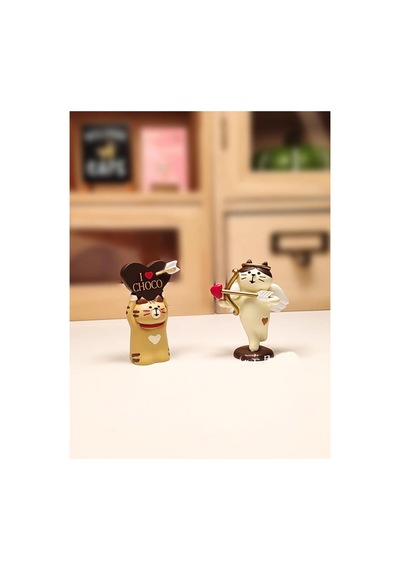 Love Chocolate Çikolata Sever Kedi Mini Figür