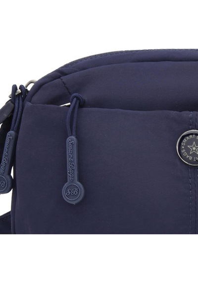 Smart Bags Mikro Poly Kumaş Mini Boy Postacı Kadın Çantası 3339 Lacivert