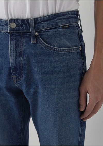 Mavi Marcus Slim Straight İndigo Erkek Jean Pantolon 00351a4072