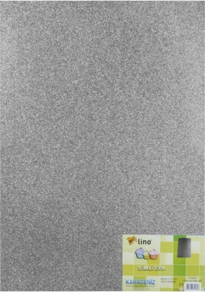Simli Eva 50x70 Cm. 10 Adet Gümüş