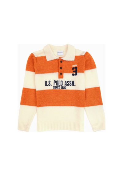 U.s. Polo Assn. Erkek Çocuk Bakır Kazak /triko 50311088-vr182 Bakır