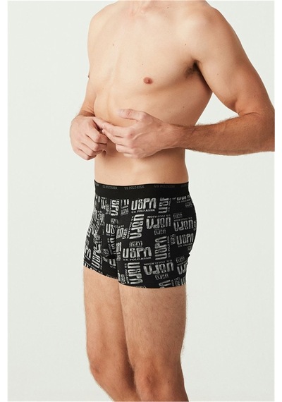 U.S. Polo Assn. U.s Polo Assn. 80338 Erkek 3 Lü Boxer-antrasitmelanj&siyah&grimelanj Antrasit