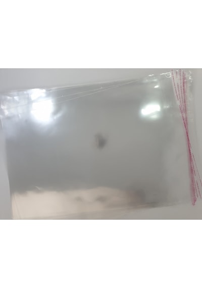 Yiğit Ticaret Şeffaf Yapışkanlı Poşet - Opp Kendinden Yapışkanlı Jelatin Parlak Poşet 32X45Cm - 100