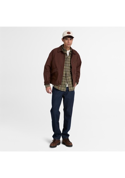 Timberland Strafford Canvas Erkek Kahverengi Ceket Tbc0yh7fajd1