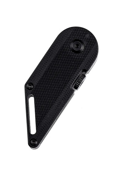 Kansept Dash Siyah G10 Sap Siyah Taşlanmış 154cm Çelik Mini Kamp Çakı T3045a1