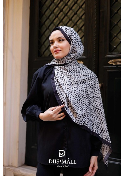 Mimiyum Benekli Desen Soft Şal - Model 13 Çok Renkli