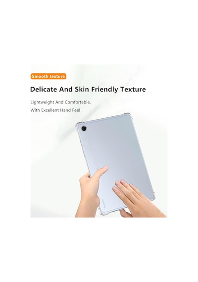 Samsung Galaxy Uyumlu Tab A11 Plus 11inç X230 Kılıf Darbelere Dayanıklı Şeffaf Kapak X235 X236b Kılıf