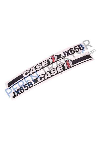 Case Jx65b Yan Yazı Takımı Kaporta Etiketi Sağ - Sol Kaput Sticker Seti