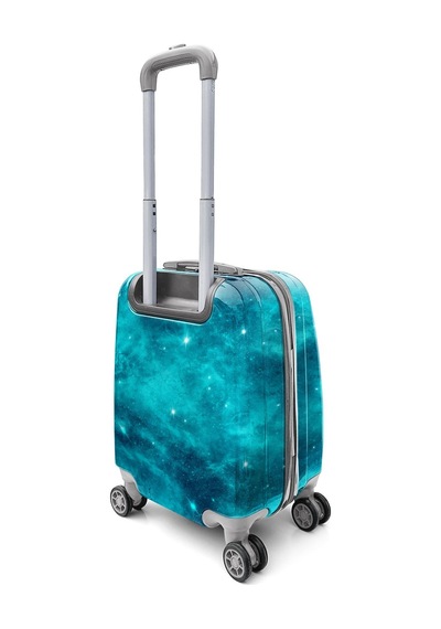 Coral High Renkli Desenli Mini Kabin Boy Valiz 40cm 16768 Çok Renkli