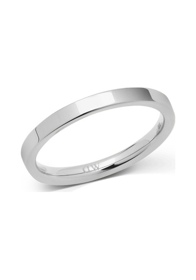 Line Ring Polished Silver 2.5mm Gümüş