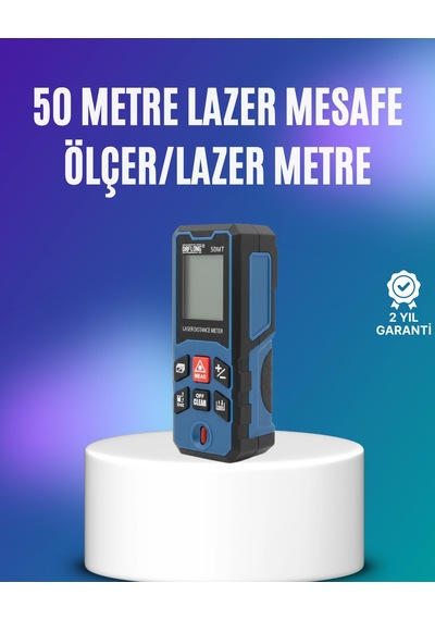 Zenvia Dijital Lazer Mesafe Ölçüm Cihazı İnşaat Ve Ev Kullanımı Znv2026