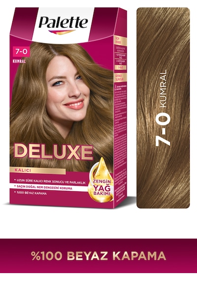 Schwarzkopf Palette Deluxe 7 - 0 Kumral Saç Boyası
