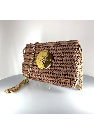 Aysun's Handmade El Örgüsü Kadın Hasır Çanta - 004
