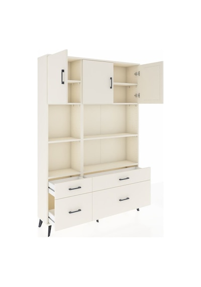 Arges Dolap 8 Raflı 4 Çekmeceli 3 Kapaklı 132x30x195 Aytaşı-a... Aytaşı Arges Dolap 8 Raflı 4 Çekmeceli 3 Kapaklı 132x30x195 Aytaşı-a... Aytaşı