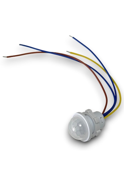 Pır Hareket Sensörü 220v - 20cm Kablolu