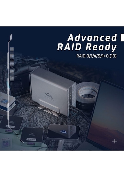 Owc Express 4m2 Dört Yuvalı Usb4 Nvme M.2 Ssd Harici Kutu Enclosure