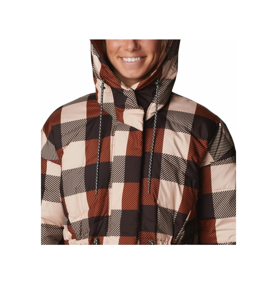 Columbia Icy Heights Iı Down Novelty Kadın Mont Kahverengi