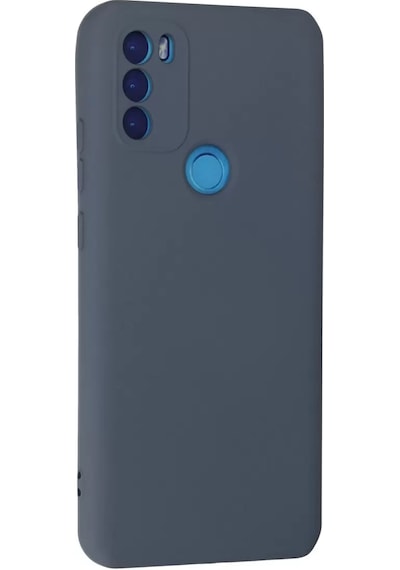 Newface General Mobile Gm 21 Plus Kılıf Nano İçi Kadife Silikon - Gri