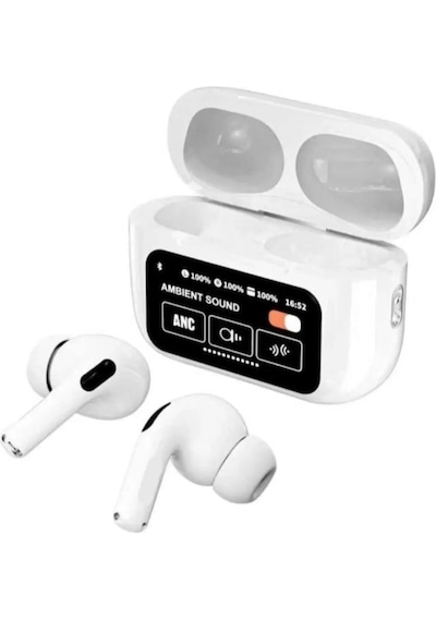Castu A9 Pro Anc Akıllı Ekranlı Bluetooth Kulak İçi Kulaklık